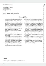 Preview for 22 page of MELINERA 337080 2001 Operation And Safety Notes