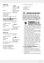 Preview for 25 page of MELINERA 337080 2001 Operation And Safety Notes