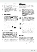 Preview for 39 page of MELINERA 337080 2001 Operation And Safety Notes