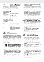 Предварительный просмотр 13 страницы MELINERA 349677 2001 Operation And Safety Notes