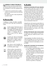 Предварительный просмотр 20 страницы MELINERA 349677 2001 Operation And Safety Notes