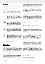 Предварительный просмотр 26 страницы MELINERA 349677 2001 Operation And Safety Notes