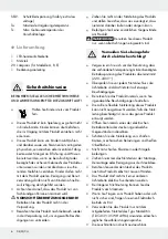 Предварительный просмотр 6 страницы MELINERA 352282 2007 Operation And Safety Notes