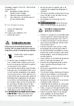 Предварительный просмотр 19 страницы MELINERA 352282 2007 Operation And Safety Notes