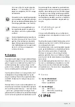 Предварительный просмотр 21 страницы MELINERA 352282 2007 Operation And Safety Notes