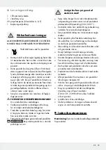 Предварительный просмотр 39 страницы MELINERA 352282 2007 Operation And Safety Notes