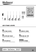 Предварительный просмотр 1 страницы MELINERA 360464 2007 Installation, Operating And Safety Information