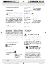 Предварительный просмотр 16 страницы MELINERA 60306 Operation And Safety Notes