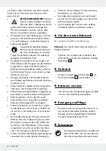 Preview for 24 page of MELINERA 92228 Operation And Safety Notes