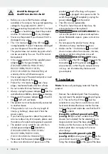 Preview for 8 page of MELINERA HG01313-BS Operation And Safety Notes