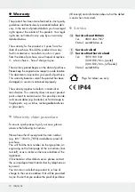 Preview for 10 page of MELINERA HG01313-BS Operation And Safety Notes