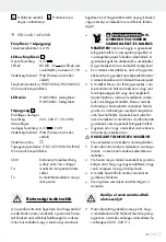 Preview for 13 page of MELINERA HG05406A Operation And Safety Notes