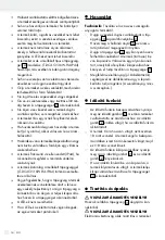 Preview for 14 page of MELINERA HG05406A Operation And Safety Notes