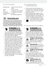 Предварительный просмотр 7 страницы MELINERA IAN 295795 Operation And Safety Notes