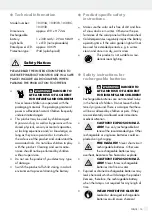 Preview for 13 page of MELINERA IAN 295795 Operation And Safety Notes