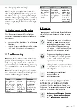 Preview for 15 page of MELINERA IAN 295795 Operation And Safety Notes