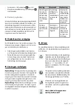 Preview for 27 page of MELINERA IAN 295795 Operation And Safety Notes