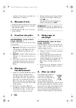 Preview for 6 page of MELINERA MWBA 5 A1 Operating Instructions Manual