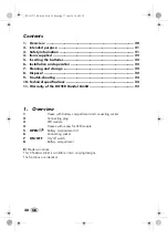 Предварительный просмотр 22 страницы MELINERA MWBA 5 A1 Operating Instructions Manual