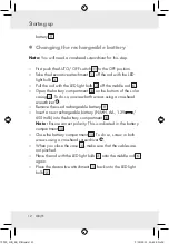 Предварительный просмотр 12 страницы MELINERA Z29617A Operation And Safety Notes