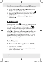 Предварительный просмотр 30 страницы MELINERA Z29617A Operation And Safety Notes