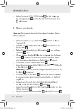 Предварительный просмотр 50 страницы MELINERA Z29617A Operation And Safety Notes