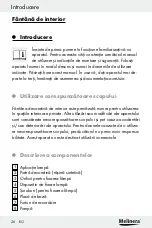 Предварительный просмотр 26 страницы MELINERA Z30094A-D Assembly, Operating And Safety Instructions