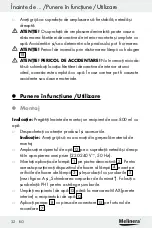 Предварительный просмотр 32 страницы MELINERA Z30094A-D Assembly, Operating And Safety Instructions