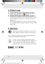 Предварительный просмотр 28 страницы MELINERA Z30171 Operation And Safety Notes