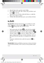 Предварительный просмотр 33 страницы MELINERA Z30171 Operation And Safety Notes