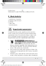 Предварительный просмотр 37 страницы MELINERA Z30171 Operation And Safety Notes