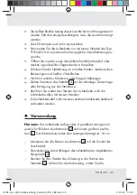 Предварительный просмотр 45 страницы MELINERA Z30171 Operation And Safety Notes