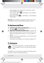 Предварительный просмотр 46 страницы MELINERA Z30171 Operation And Safety Notes