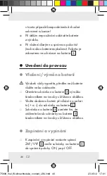 Предварительный просмотр 46 страницы MELINERA Z30320A Operation And Safety Notes