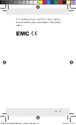 Предварительный просмотр 57 страницы MELINERA Z30320A Operation And Safety Notes