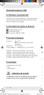 Предварительный просмотр 22 страницы MELINERA Z30893A Operation And Safety Notes