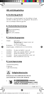 Предварительный просмотр 27 страницы MELINERA Z30893A Operation And Safety Notes