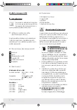 Предварительный просмотр 8 страницы MELINERA Z31245A Operation And Safety Notes