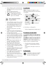 Предварительный просмотр 12 страницы MELINERA Z31245A Operation And Safety Notes