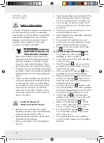 Предварительный просмотр 4 страницы MELINERA Z31515A Operation And Safety Notes