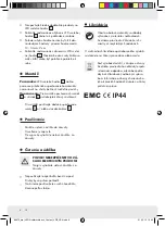 Предварительный просмотр 8 страницы MELINERA Z31515A Operation And Safety Notes