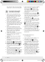 Предварительный просмотр 10 страницы MELINERA Z31515A Operation And Safety Notes