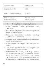 Preview for 22 page of Melink ML1SLS20-5MRGBCCT Instruction Manual