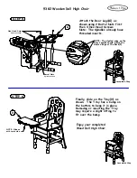 Preview for 6 page of Melissa & Doug Wooden Doll High Chair 9382 Assembly Instructions Manual