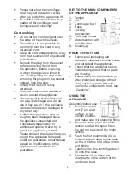 Preview for 23 page of Melissa 11230009 User Manual