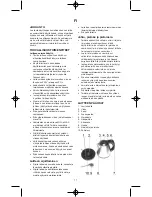 Предварительный просмотр 11 страницы Melissa 145-013 Instruction Manual