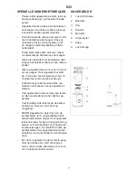 Предварительный просмотр 7 страницы Melissa 16180101 Instruction Manual