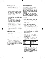 Preview for 12 page of Melissa 16280014 User Manual