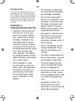 Preview for 2 page of Melissa 16310184 Instructions Manual