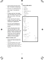 Preview for 24 page of Melissa 16310184 Instructions Manual